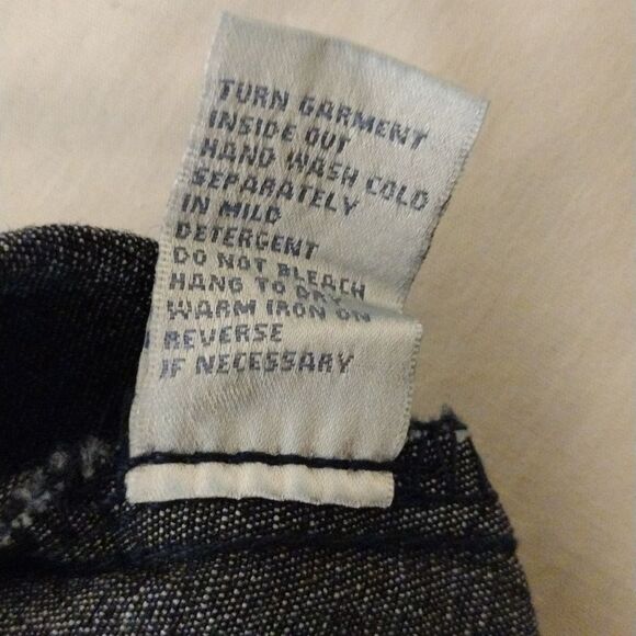 CONSIGNMENT! NWT Beautiful Beaded Denim Vest by Diane Gilman size L! - Picture 4 of 14